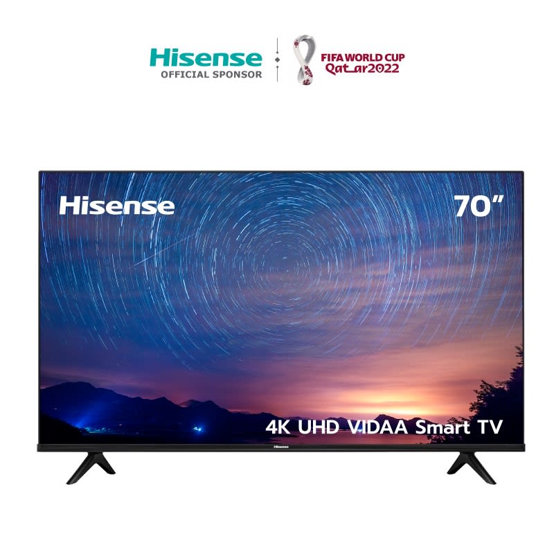 Hisense TV 70E6H ทีวี 70 นิ้ว 4K UHD