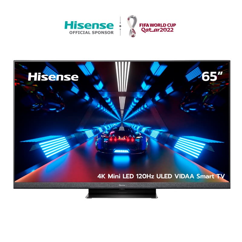 Hisense TV 65EU8H ทีวี 65 นิ้ว 4K Mini LED 120Hz