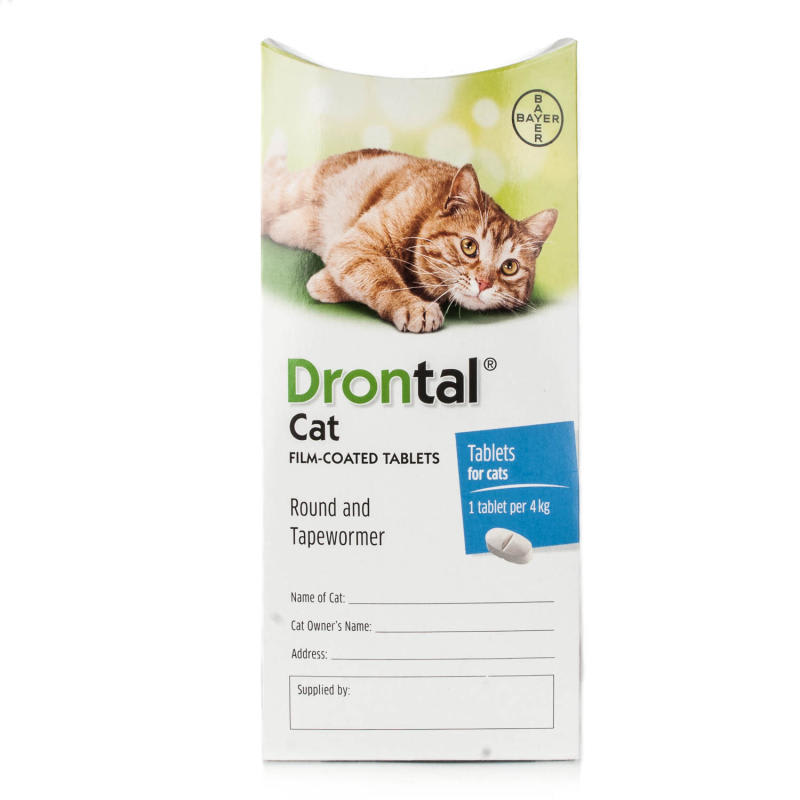 ยาถ่ายพยาธิแมว Drontal Cat