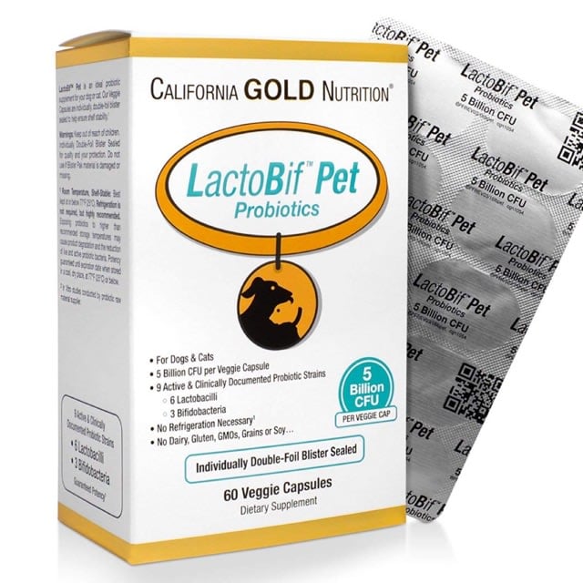 ยาถ่ายพยาธิแมว Lactobif Pet Probiotics