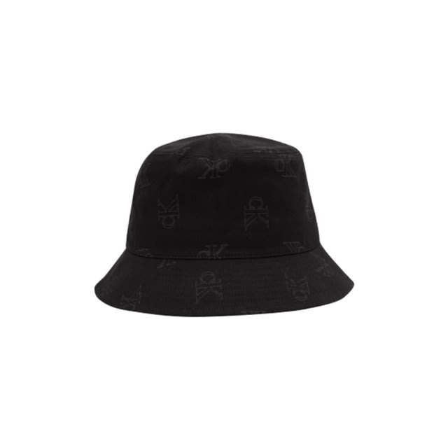 Calvin Klein หมวกบักเก็ตผู้ชาย รุ่น K510176 968 ทรง BUCKET HAT - สีดำ