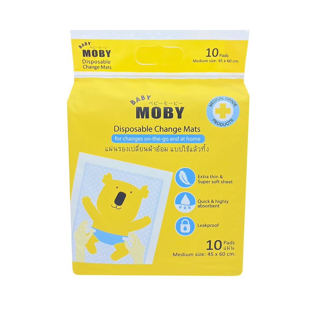 แผ่นรองซับฉี่ทารก BABY MOBY