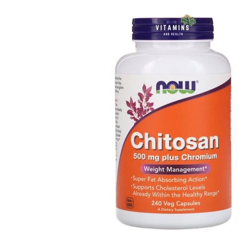 Now Foods Chitosan 500 mg Plus Chromium