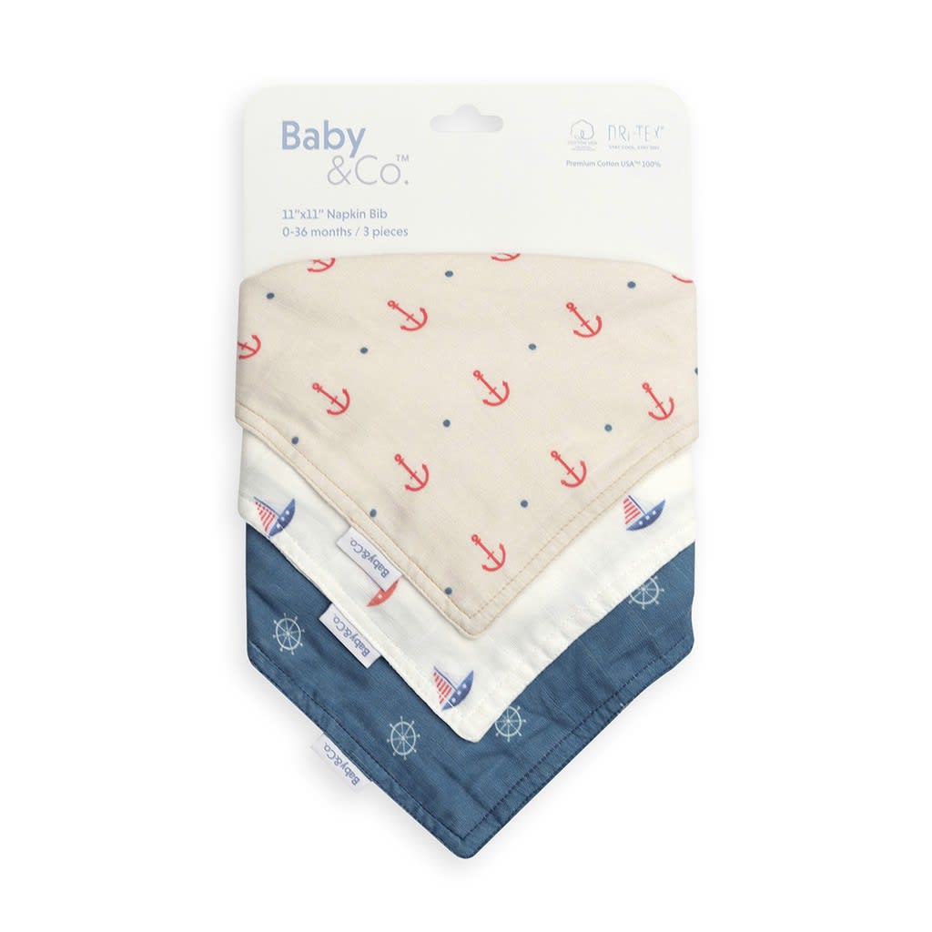 ผ้ากันเปื้อนเด็ก Baby & Co. Napkin Bib