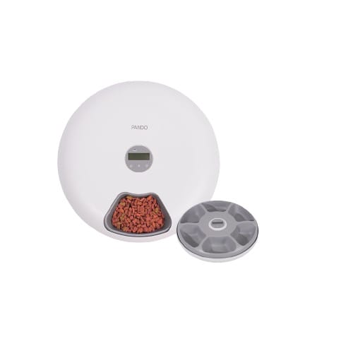 เครื่องให้อาหารสัตว์อัตโนมัติ PANDO Pet Spin Feeder 6-Meal