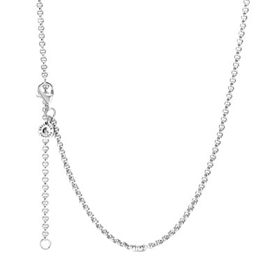 Pandora - Silver Rolo Chain Necklace