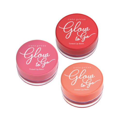 ลิปมันเปลี่ยนสี Cute Press Glow to Go Tinted Lip Balm