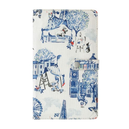 Cath Kidston - Detachable Purse Travel Wallet 30 Years London Toile Cream