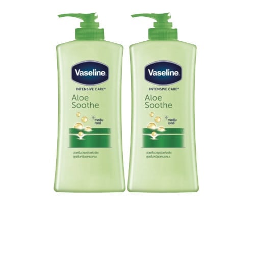 Vaseline Intensive care Lotion Aloe Soothe 500 ml. x2