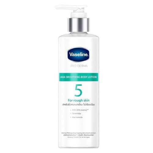 Vaseline - วาสลีน โปร เดอร์มา เอเอชเอ สมูทติ้ง บอดี้ โลชั่น 250 มล.