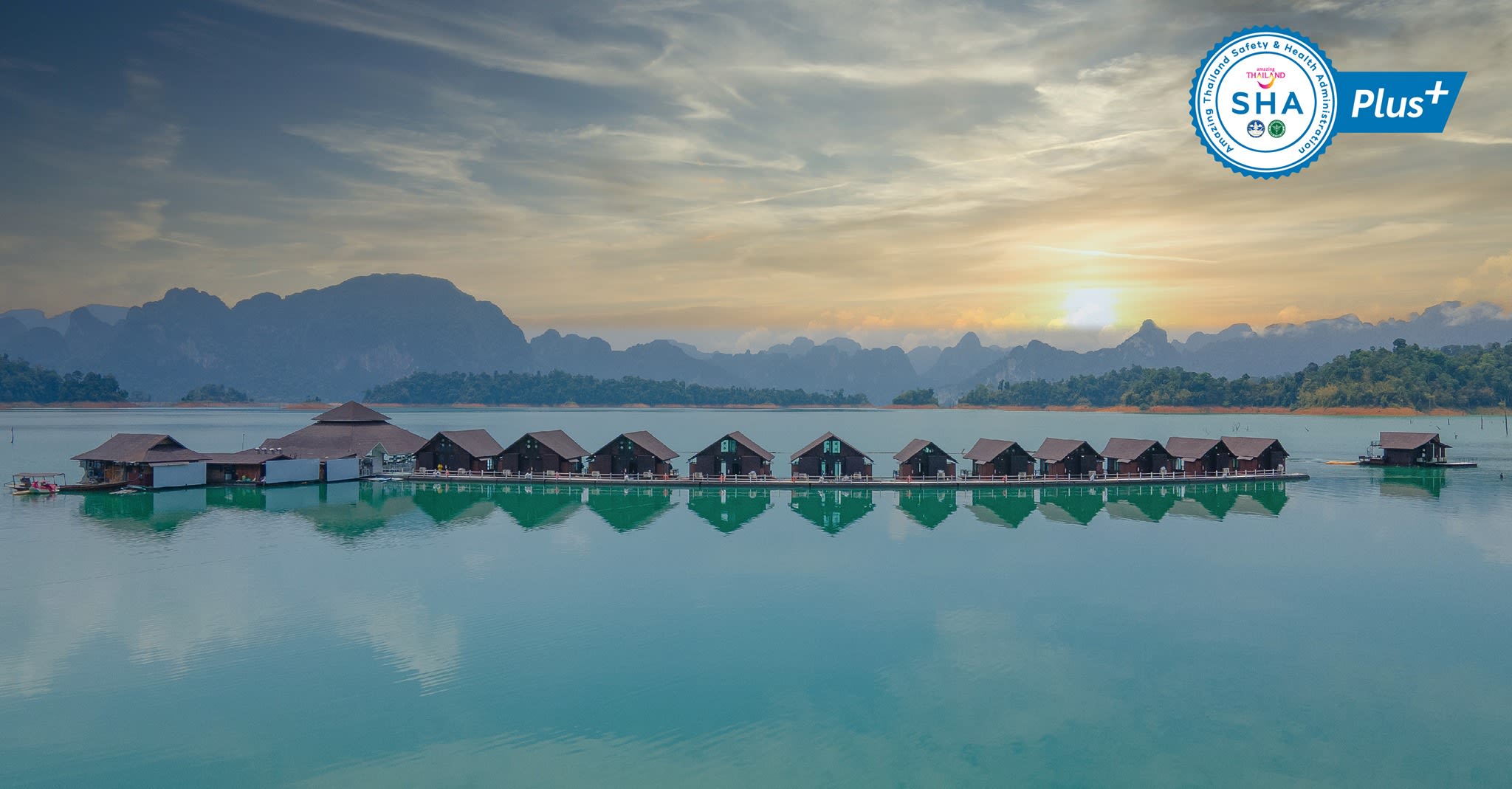 แพ 500 ไร่ เขื่อนเชี่ยวหลาน - 500rai Floating Resort Chiewlarn Lake Khaosok