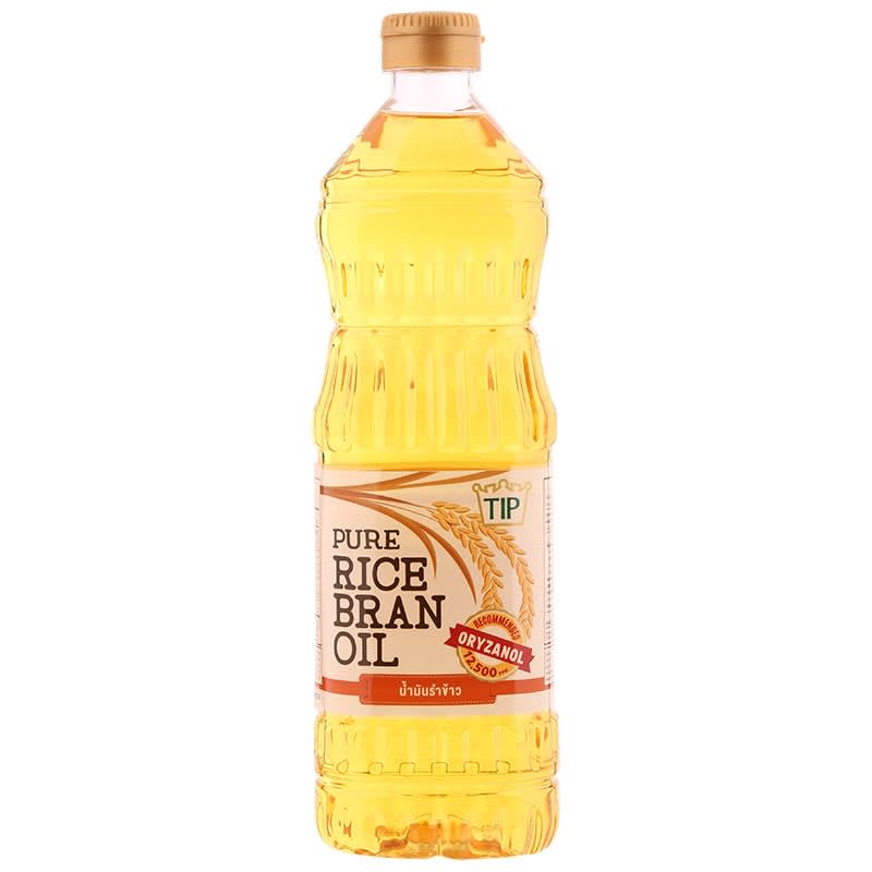 น้ำมันรำข้าว TIP Rice Bran Oil 12500 ppm 1ltr.