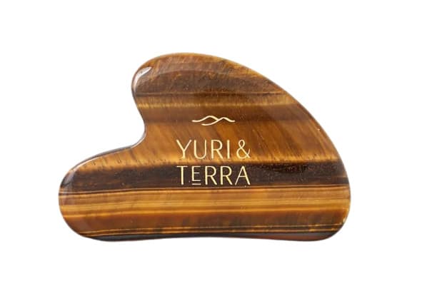 หินกัวซา YURI & TERRA - Tiger Eye Stone Gua Sha