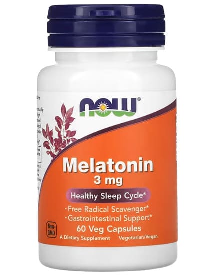 นาวฟู้ดส์ เมลาโทนิน (Melatonin) Now Foods