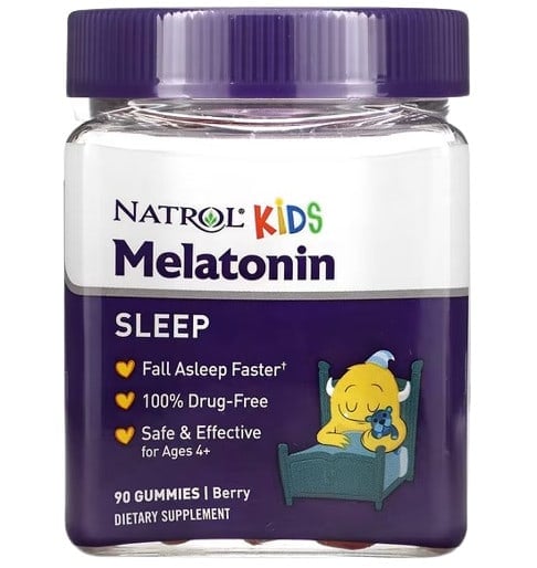 นาโทรล คิดส์ เมลาโทนิน (Melatonin) Natrol Kids