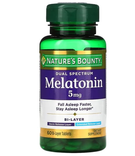 เนเจอร์ส เบาวน์ตี้ เมลาโทนิน (Melatonin) Nature's Bounty