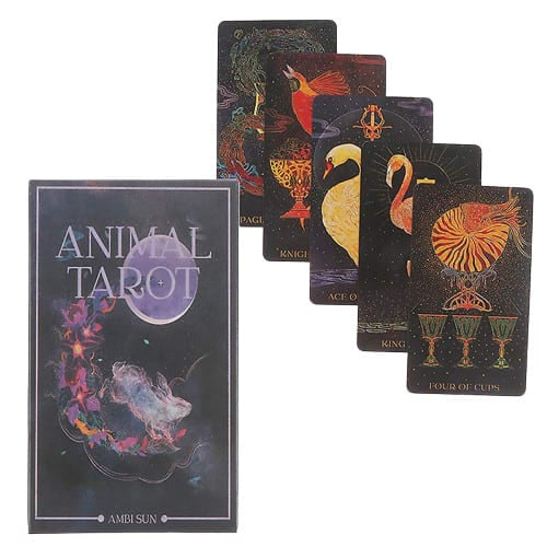 ไพ่ทาโรต์ Animal Tarot Deck Card Games