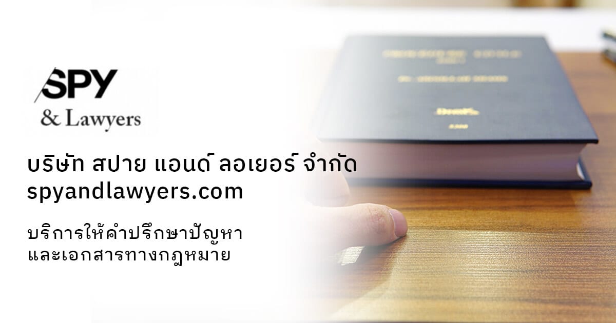 บริษัท Spy & Lawyers