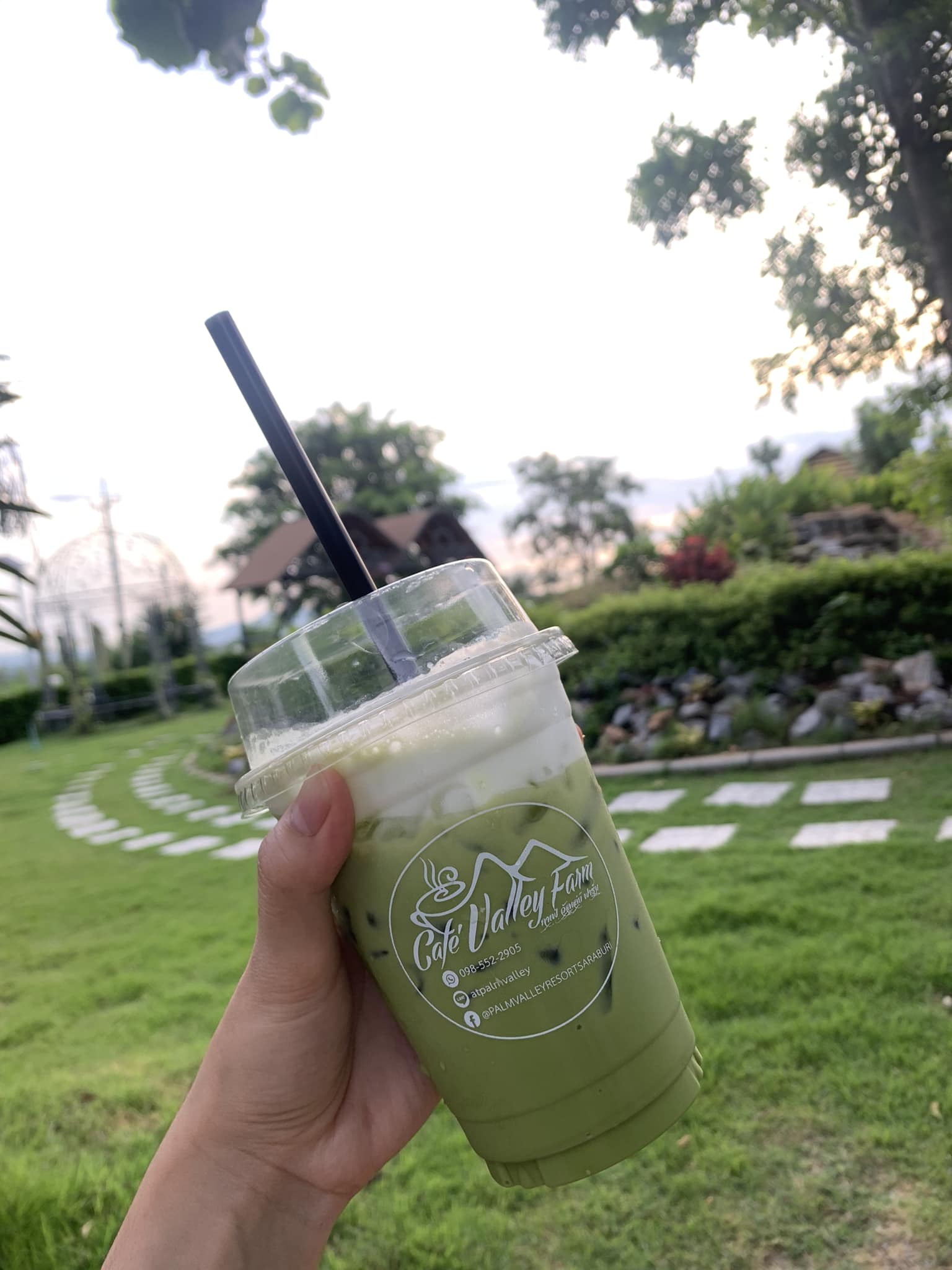 คาเฟ่มวกเหล็ก สระบุรี Palm Valley Cafe & Farm