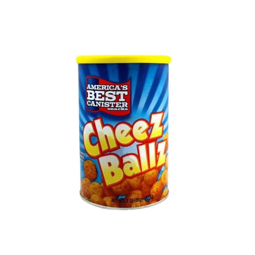 ขนมชีสบอลอบกรอบ America's Best Canister Snacks Cheez Ballz