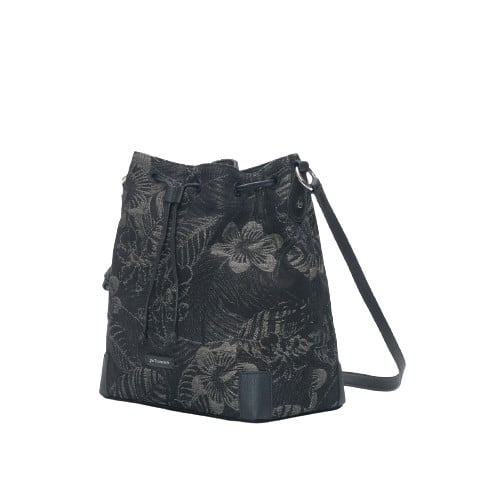 กระเป๋าผู้หญิง Jim Thompson Orchid Jungle Bolo Drawstring Jacquard Bag