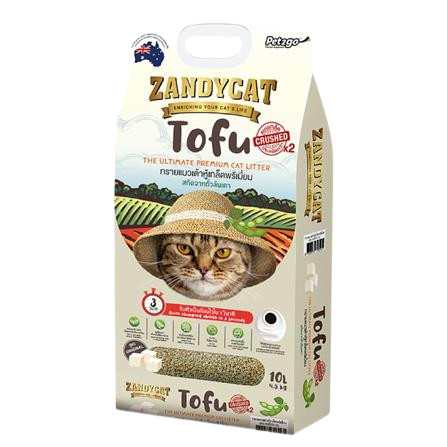 ทรายแมวเต้าหู้ - Zandycat