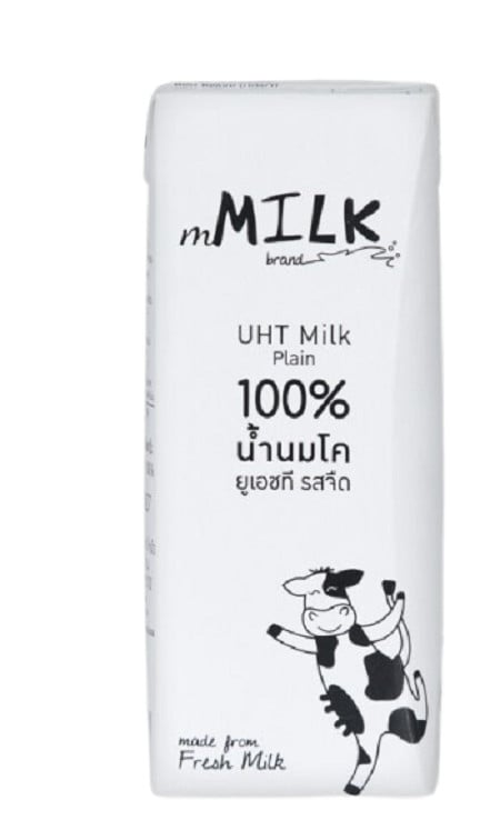 นมสำหรับผู้สูงอายุ mMilk UHT Lactose Free