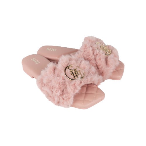 รองเท้า SHU PALETTE SOFT TEDDY ON SIGNET SANDALS