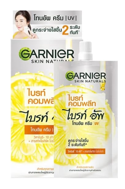 โทนอัพการ์นิเย่ - Garnier Bright Complete Bright Up Tone up cream UV