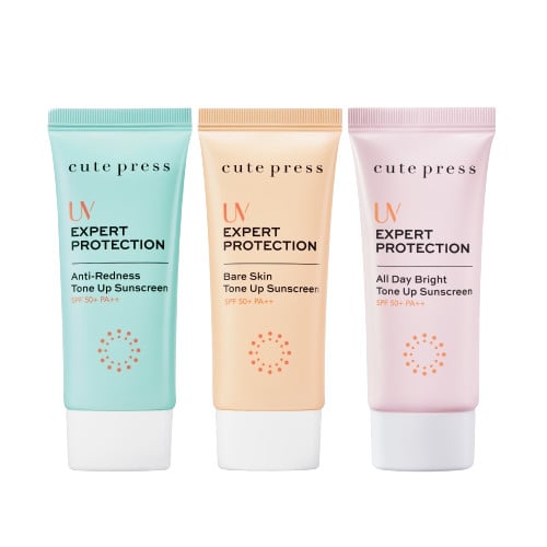 โทนอัพคิวเพลส - Cute Press UV Expert Protection Tone Up Sunscreen SPF50 PA++