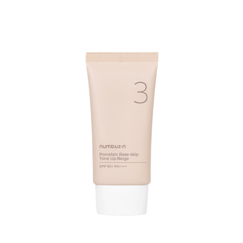 โทนอัพ numbuzin - Numbuzin No.3 Porcelain Base-skin Tone Up Beige