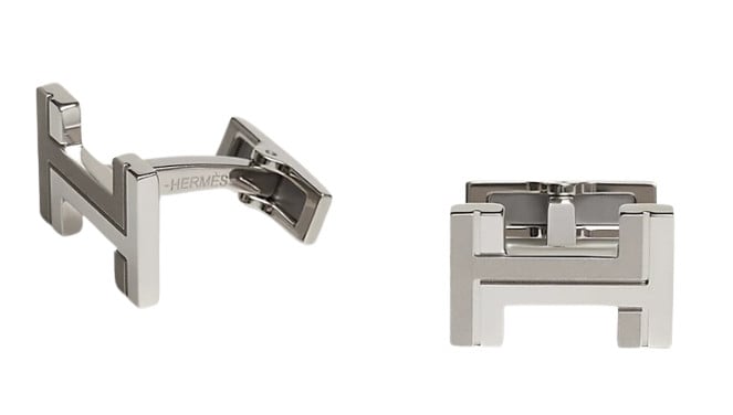 Hermès - H au Carré Cufflinks