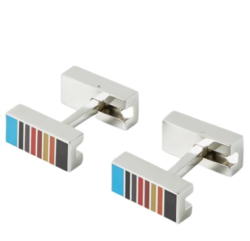 Paul Smith - Artist Stripe Cufflinks