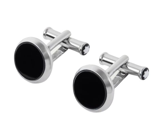 Montblanc - Heritage Rectangular Onyx Cufflinks