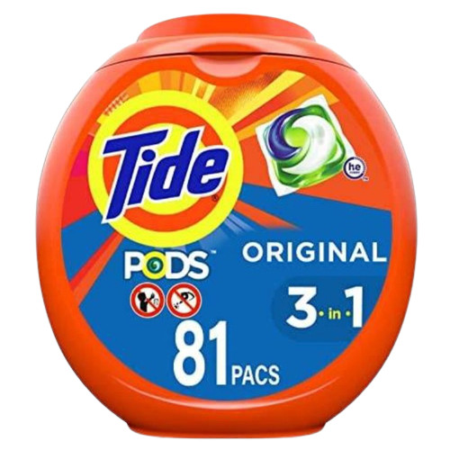 เจลบอลซักผ้า Tide PODS Liquid Laundry Detergent Pacs, Original