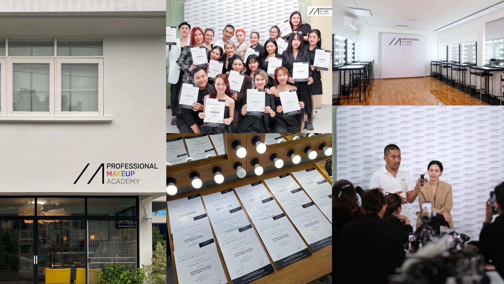 สถาบันสอนแต่งหน้า M Professional Makeup Academy