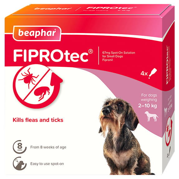 BEAPHAR FIPROTEC SMALL DOG ยาหยดกำจัดเห็บหมัด สุนัขพันธุ์เล็ก