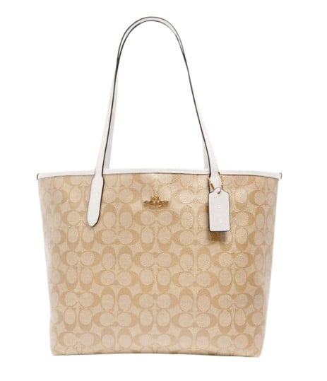 Coach รุ่น City Tote in Signature Canvas