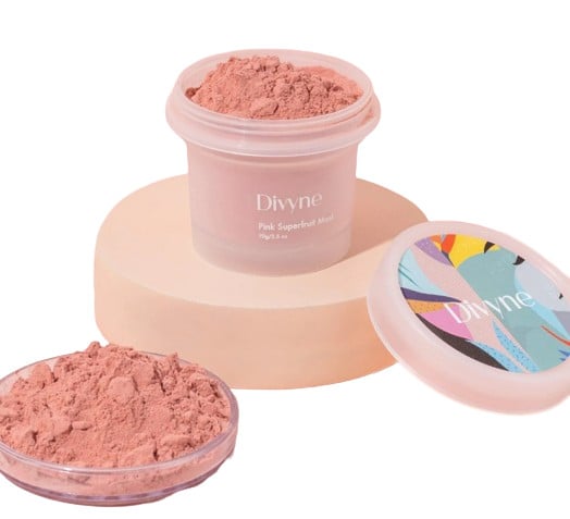 มาส์กโคลน - Divyne Pink Superfruit Mask