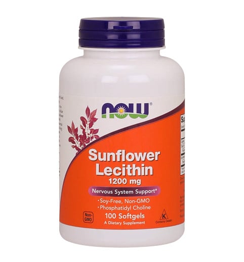 อาหารเสริม Now Foods Sunflower Lecithin 1200 mg