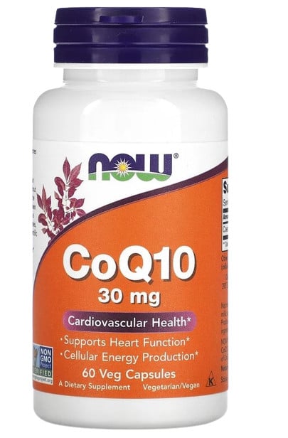 อาหารเสริม Now Foods CoQ10 30 mg