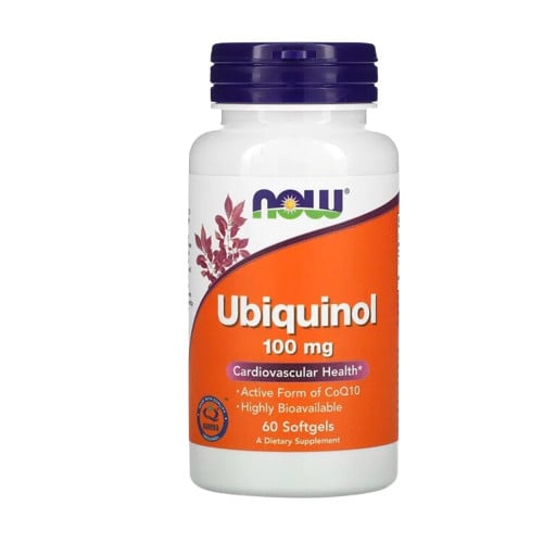 อาหารเสริม Now Foods Ubiquinol 100 mg