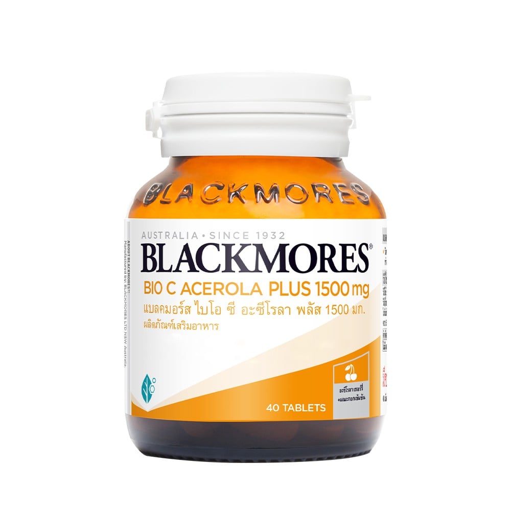 อาหารเสริม Blackmores Bio C Acerola Plus 1500 mg