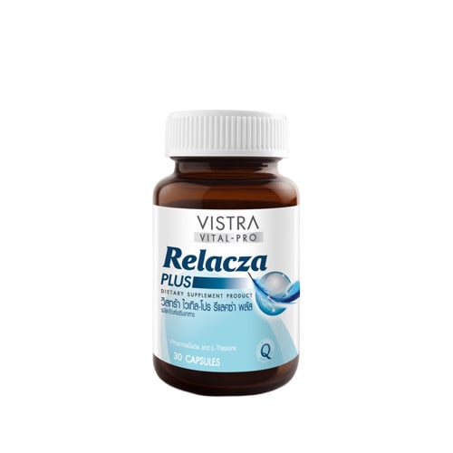 อาหารเสริม แอลธีอะนีน Vistra Vital Pro Relacza Plus