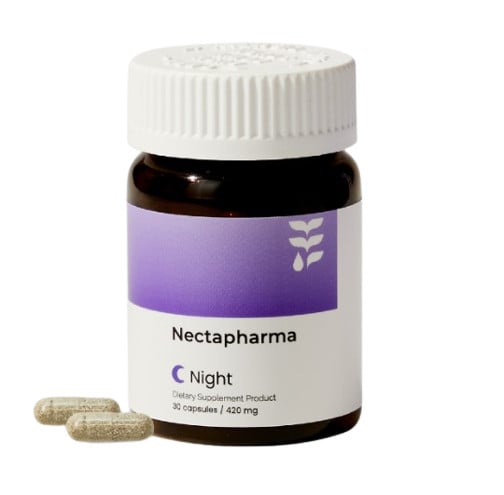 อาหารเสริม แอลธีอะนีน Nectapharma Night