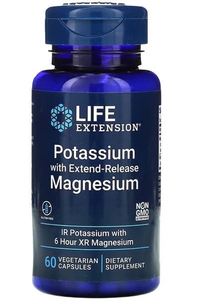 อาหารเสริม โพแทสเซียม Life Extension Potassium 99 mg