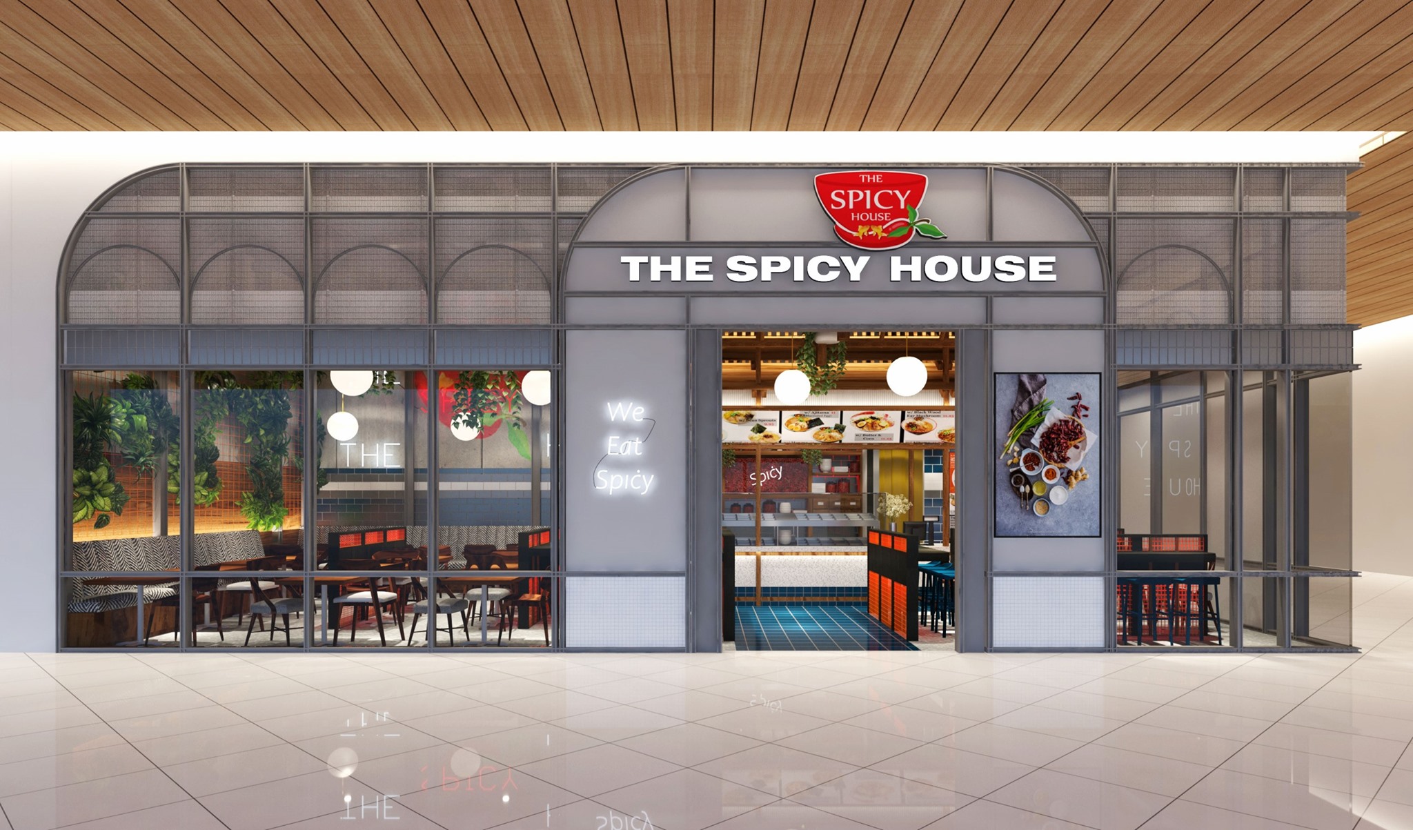ร้านอาหารสามย่าน กรุงเทพ - The spicy house