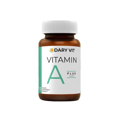 อาหารเสริมแก้ภูมิแพ้ Dary Vit A Plus Lutein