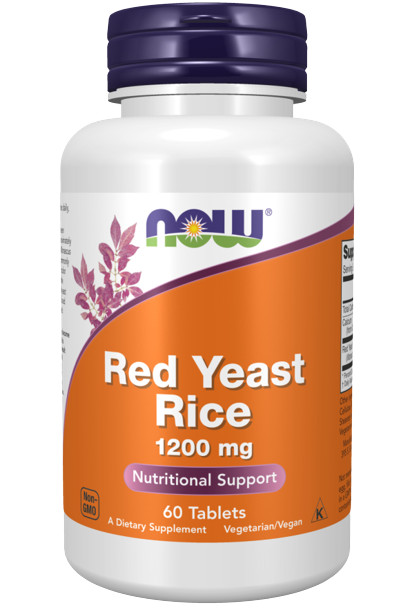 อาหารเสริมผู้หญิง Now Foods Red Yeast Rice 1200 mg