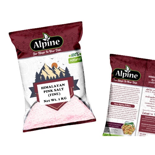 เกลือชมพู : ALPINE - Himalayan Pink Salt Fine